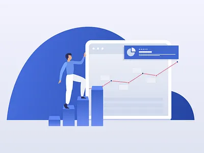 Data statistics illustration