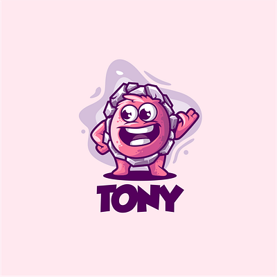 Tony cute Illustration brand branding character design illustration logo mascot sport ui vector