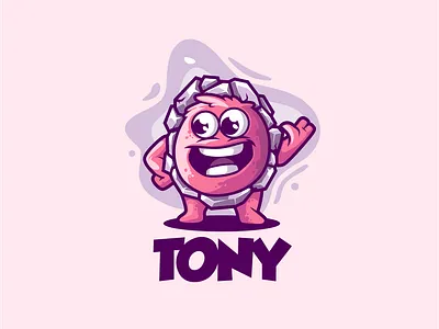 Tony cute Illustration brand branding character design illustration logo mascot sport ui vector