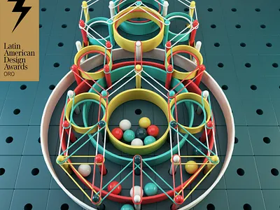 Number 8 PlayFont 3d 3d artist 3dfont 3dtype 3dtypo colors constructivism playfont type typeface