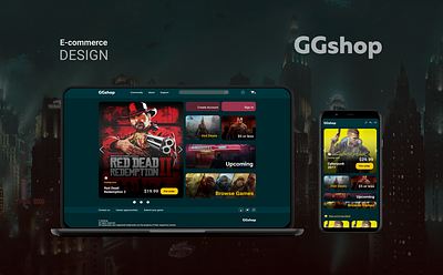 Games Store UI Design