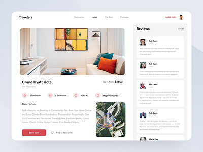 Hotel booking concept - Part 2 application booking booking app design inspiration hotel booking minimal traveling ui uidesign user experience user interface ux visual design webapp website