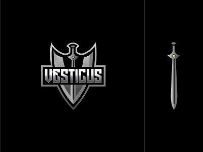 Vesticus 2nd concept black brand branding esport esports esports logo esports logo design league of legends logo logo a day logo challenge logo design logo designer logo inspiration logo mark logos rahalarts sword vesticus