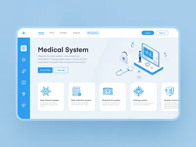 Medical System interview topic 2.5d daily practice medical medical system website webui