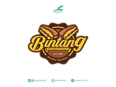 Bintang - Martabak Premium abdullahstd art branding clean design dorayaki identity illustration illustrator lettering logo logo inspiration logobrand logomark logotype martabak typography ui ux vector