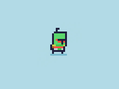 Boba Fett Acini - Daily Pixel Character arcade art boba bobafett character design fett game graphic mandalorian pixel pixelart retro star starwars wars