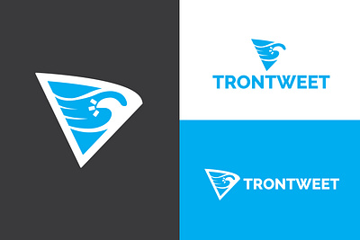 TRONTWEET Logo branding icon illustration logo logodesign minimal minimalist logo modern simple logo type typography unique vector vintage wordmark