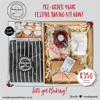 Festive Baking Kits baking baking kits festive recipe design subscription boxes