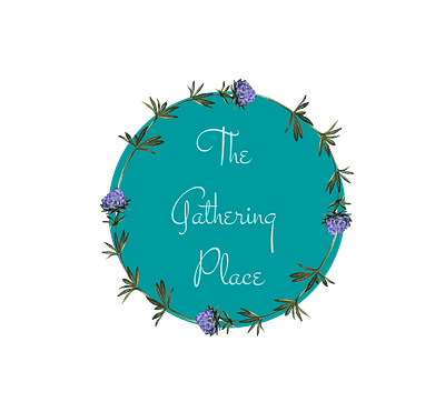 The Gathering Place Logo branding design logo typography