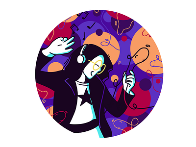 Dance dance girl illustration illustration art illustration design illustration digital illustrations illustrator woman