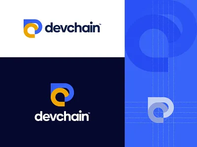 D + C Blockchain Logo Mark app logo blockchain logo brand identity branding c logo d logo design flat icon logo logo design logo designer minimal modern logo startup logo symbol designer symbol logo tech logo technical technology logo