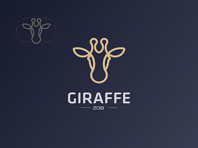 Giraffe branding logo logodesign