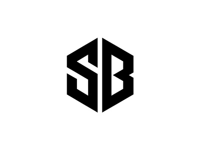 SB bs logo hexagon logo meaningfull logo monogram logo sb sb logo simple logo