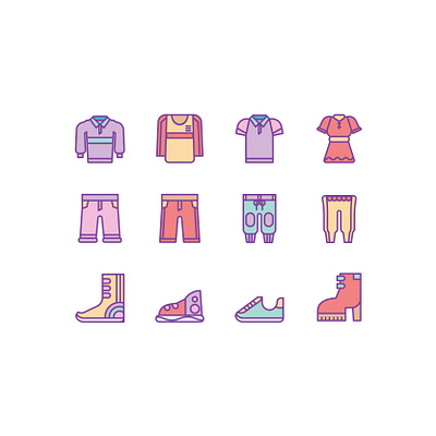 Clothes icon sets. custom icon icon a day icon app icon artwork icons icons set