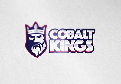 Cobalt Kings Logo Design awesome bingo brand cartoon casino character clean colorful design gambling game gaming illustration logo mascot playful slots ui vector web