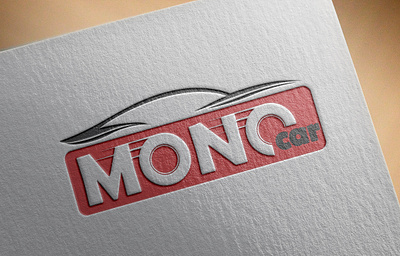 MONO car logo car design illustration logo logo design logodesign logotype vector