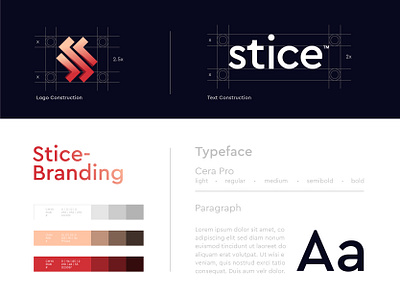 Stice Branding app app design brand branding business company branding icon identity illustraion logo construction logo designer logo grid logo mark logodesign mobile app s logo symbol technology vector website logo