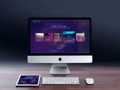 Hyundai Campaign Website advertising automotive branding campaign car desktop music playlist responsive design ui user experience user interface ux website