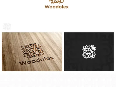 woodolex Logo lasercut logo logo design ornament wood