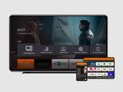 TV App dailyui design tv tv app ui