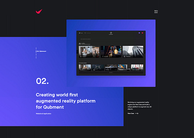 QuadAngles agency agency landing page agency website branding design minimal ui ui design ux ux design website wordpress