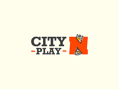 City N Play Food Cort aes arabic logo arabic type brand branding dubai designer food and drink lebanon logo logodesign logos logotype red restaurant