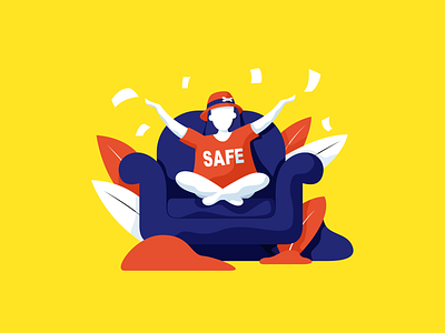Happy design illustrations ui 应用 插图 设计