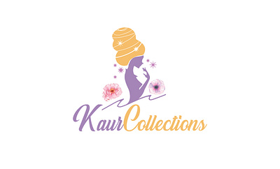 Kaur Collections Logo Design design flower illustration flower logo flowers illustration graphic design icon illustraion illustrator logo photoshop typography vector womenlogo