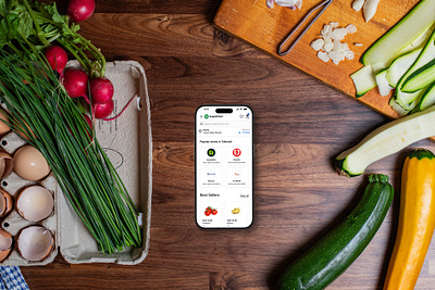 Supplykhart - An on-demand grocery app grocery grocery app marketplace startup ux uxdesign