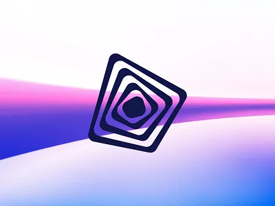 Abstract Pyramid Logo concept abstract brand design brand identity branding design layer logo minimal modern logo pyramid tech