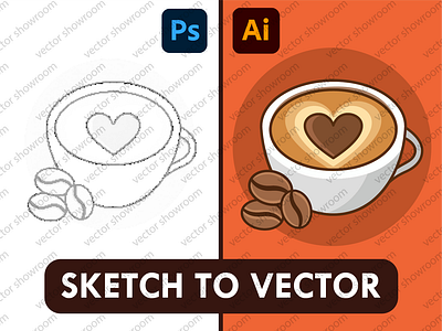 Photo to vector 3d animation art graphic design logo motion graphics vector