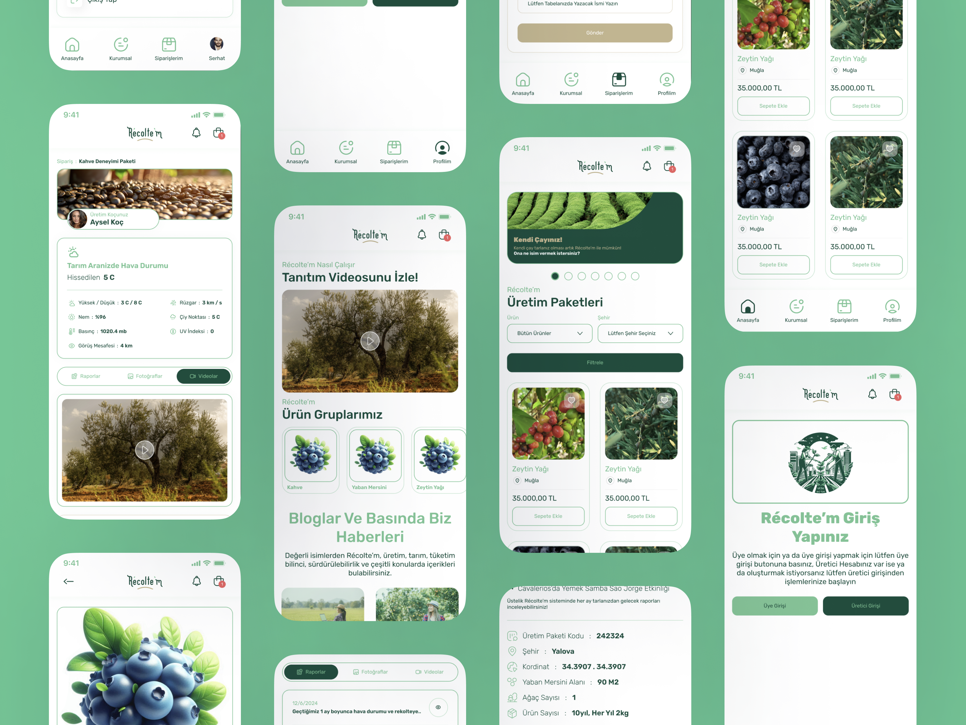 Example service media