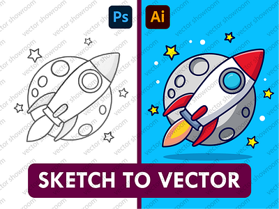 Photo to vector logo conversion