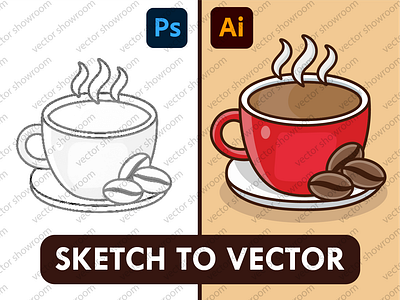 Photo to vector logo conversion