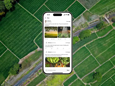 FarmersPortal - All in one community & farm management app farmersportal startup uxdesign