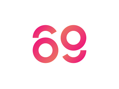 69 6 69 9 design logo minimalism
