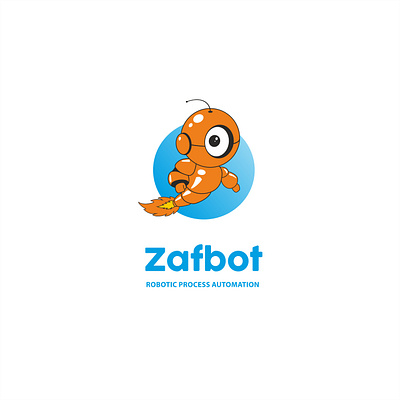 Zafbot adobe illustrator branding design design thinking graphic design logo logo design vector