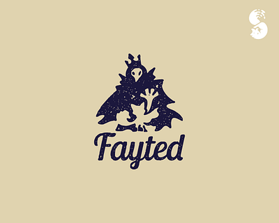 Fayted Logo cute epic story fantasy fantasy story logo funny ink logo design story