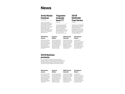 Type Grids desktop grid grid design grid layout news type typeface typogaphy web