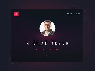 MICHALSKVOR.COM | My Portfolio Interactions animation design graphic design minimal ui ux visual design web web animation webdesign website