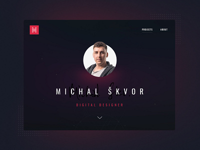 MICHALSKVOR.COM | My Portfolio Interactions animation design graphic design minimal ui ux visual design web web animation webdesign website