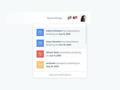 Learnsome - Web app - Notifications app icon notification notifications ui uidesign web web app web app design web application design