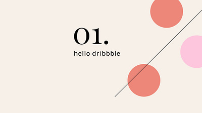 Hello Dribbble! abstract circles first shot hello dribbble thanks