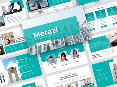 Merazi – Architecture PowerPoint Template google slide keynote keynote presentation layout powerpoint powerpoint presentation ppt presentation presentation design presentation layout