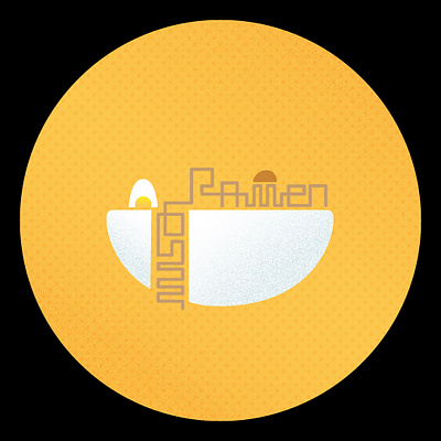 Miso Ramen branding design icon illustration logo