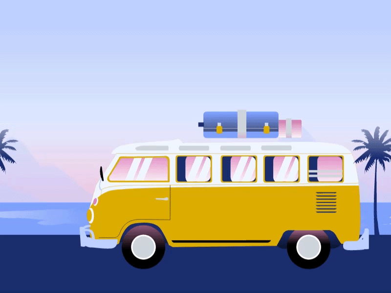 Car Running Animation animation