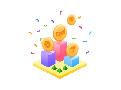 Guide Page2 2.5d e commerce illustration