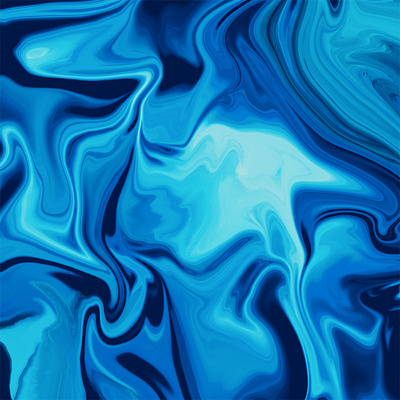 Abstract digital marblied pattern abstract art background blue fluid marble marbled pattern wave