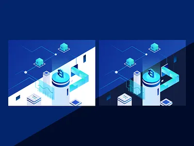 区块链浏览器头图设计 animation design icon illustration typography ui ux website