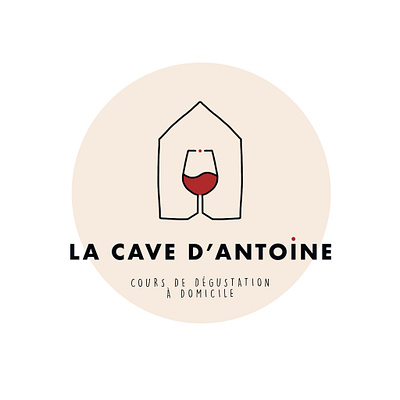 Logo - La Cave d'Antoine branding design illustraion logo logo design